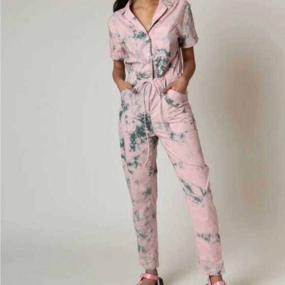 Rachel Antonoff Matthew Jumpsuit in Tie Dye -- EEUC - Picture 1 of 4